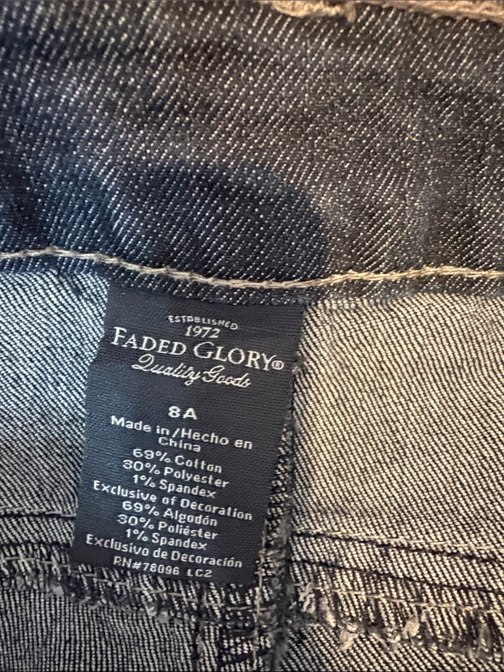 Faded Glory Women's Dark Blue Boot Cut Jeans - Picture 3 of 4